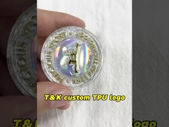 高品質 衣料品の個別化できるロゴ TPU 移転ラベル 熱移転ロゴ 衣料品 ラベル