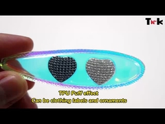 衣服パッチによって浮彫りにされるTPUのバッジの熱伝達の衣類の札の鉄