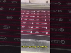 3Dエンボスシリコンロゴ付きウェビング