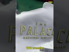 テクスチャ付き3Dメタルゴールドエフェクト、アーチ状の隆起効果