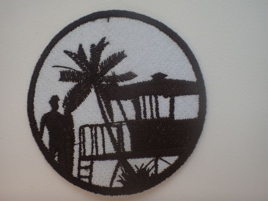 Custom Heat Press 3D Puff LOGO Badges Embroidered Patch Sew on Iron on Clothing Patches Custom Embroidery Patch