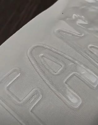 Custom Logo Transparent Modern Silicone Heat Transfer Label with Heat Cut for Garment and Clothing