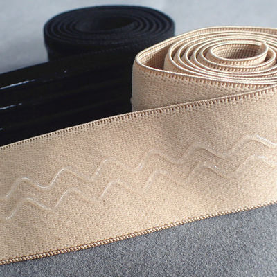 Anti Slip Transparent 1.5 Inch Silicone Elastic Bands