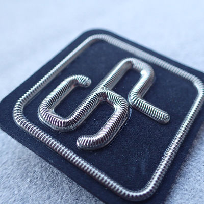 Iron On Corner Round Custom Clothing Patches For For Garment
