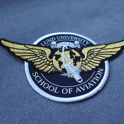 Animal Shape Black Embroidery Custom Clothing Patches