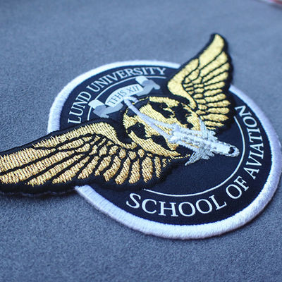 Animal Shape Black Embroidery Custom Clothing Patches