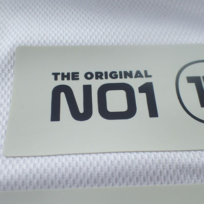 Soft Heat Transfer Label For Garment , Washable Clothing Labels
