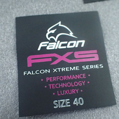Eco Friendly Printing Technics Clothing Tags Labels For Sportswear