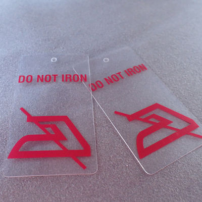 Debossed Silicone Heat Transfer Labels