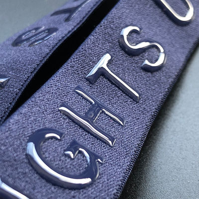 Anti Slip Elastic Band Silicone Grip Printed Webbing For Underwear