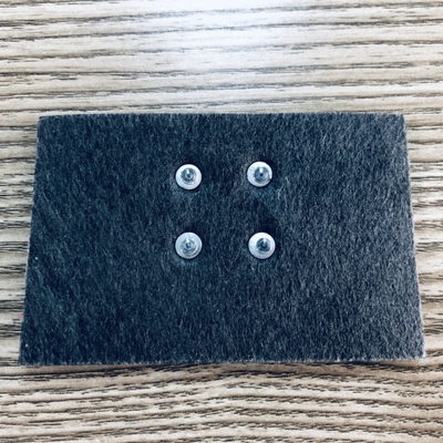 Eco Friendly custom leather patches Shiny Metal Logo For Cowboy Clothing