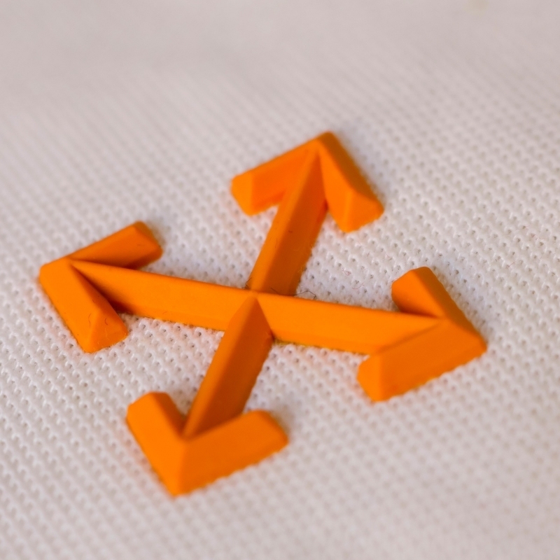 3D Custom Logo Washable Silicone Heat Transfer Label for Clothing and Accessories