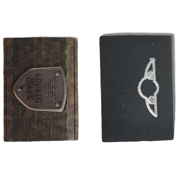 Efficient Custom LOGO Jeans Hat PU Label Tag Embossed Stamp Printing Jeans Real Leather Label Patch With Metal for Clothing