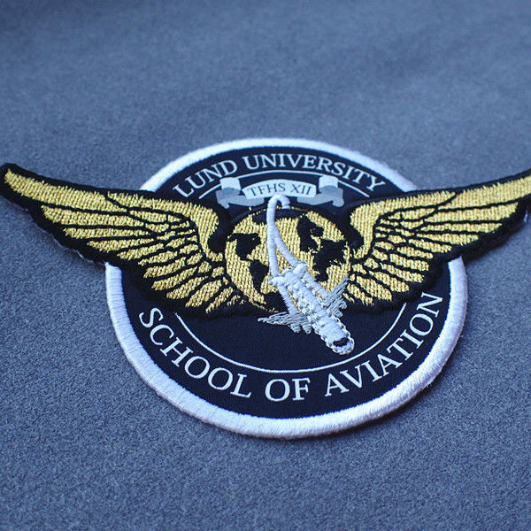 Animal Shape Black Embroidery Custom Clothing Patches